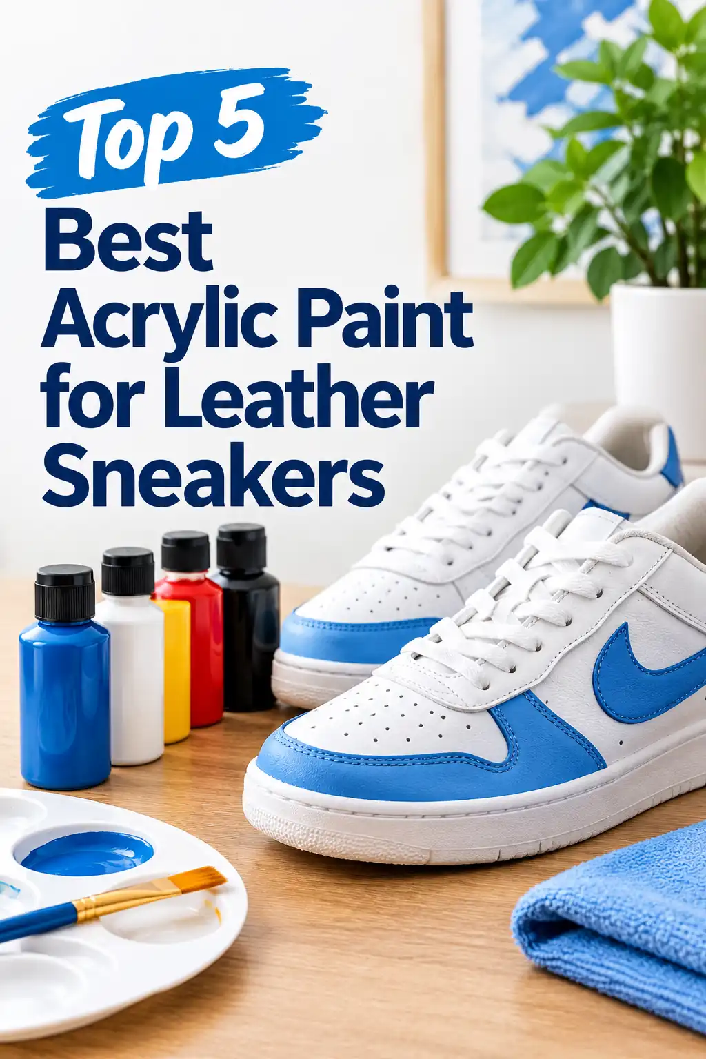 Top 5 Best Acrylic Paint for Leather Sneakers: Reviews & Buying Guide