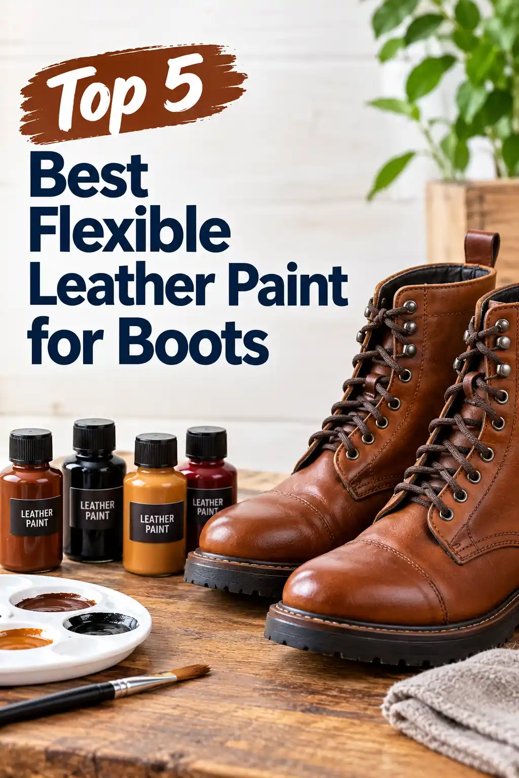 Top 5 Best Flexible Leather Paint for Boots: Reviews & Buying Guide