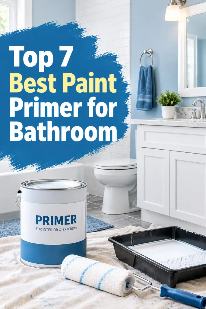Top 7 Best Paint Primer for Bathroom