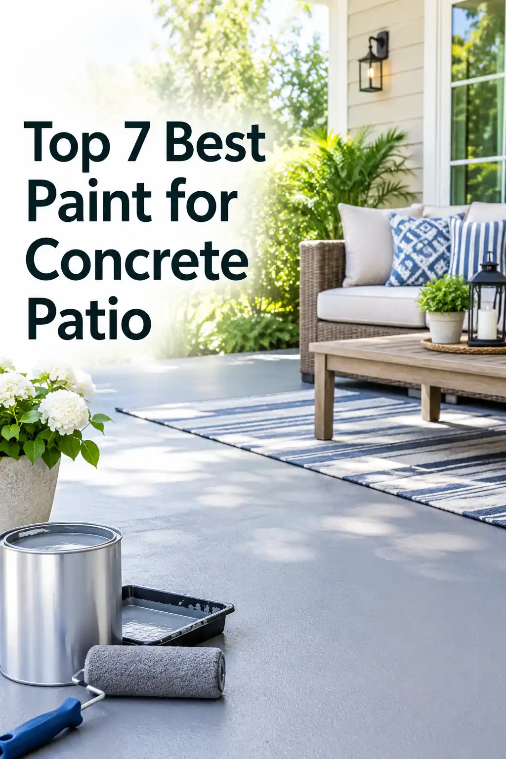 Top 7 Best Paint for Concrete Patio