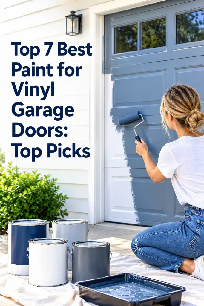 Top 7 Best Paint for Vinyl Garage Doors: Top Picks