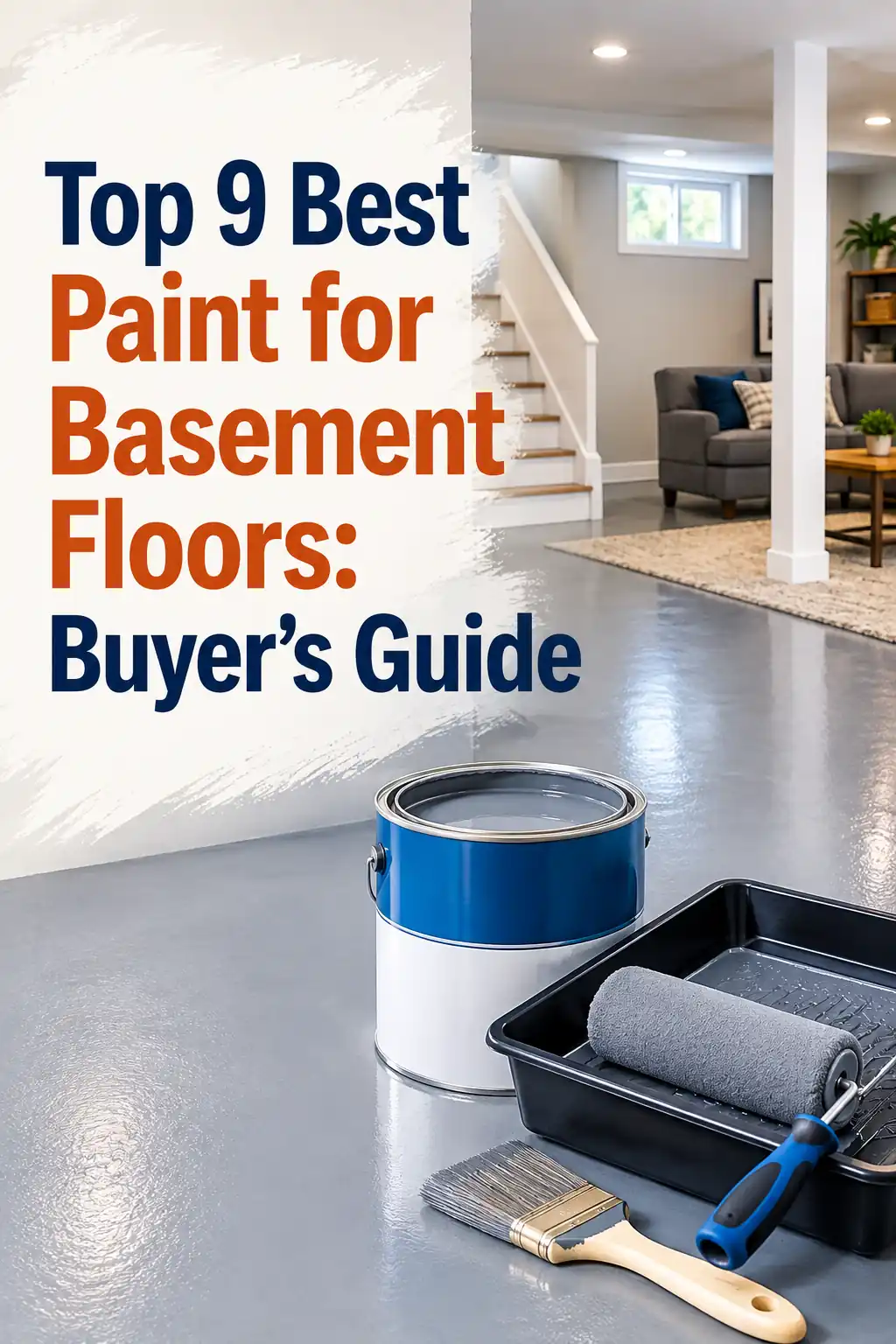 Top 9 Best Paint for Basement Floors: Buyer's Guide