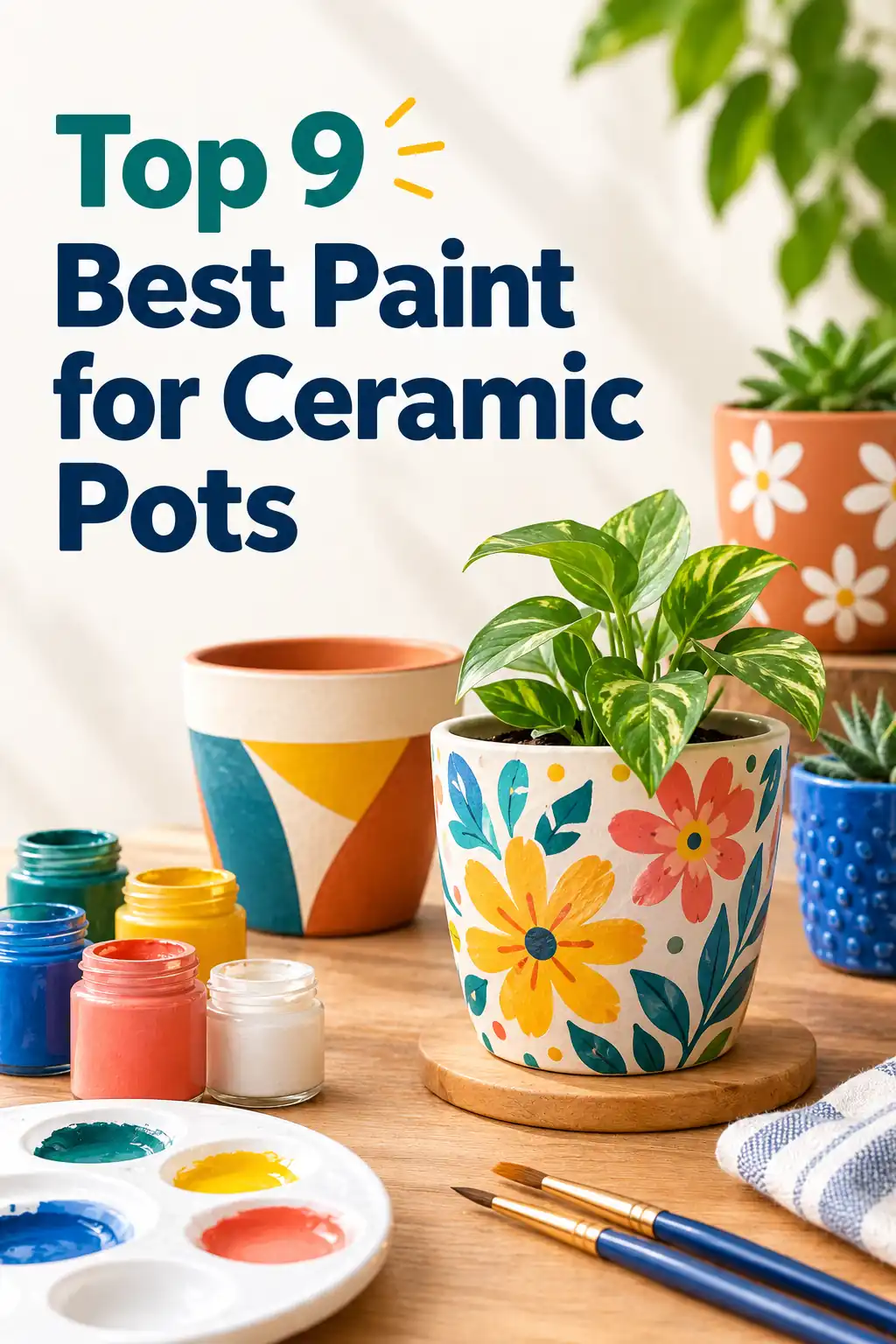 Top 9 Best Paint for Ceramic Pots