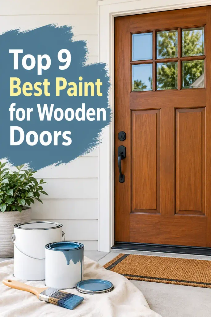 Top 9 Best Paint for Wooden Doors